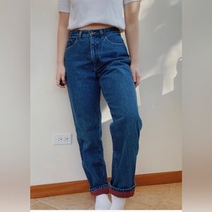 Vintage 90s L.L Bean flannel lined Jeans